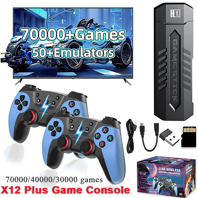 Retro Gaming Kiosk - X2 Retro-Spielstick mit 128GB 70000/30000+ Spielen