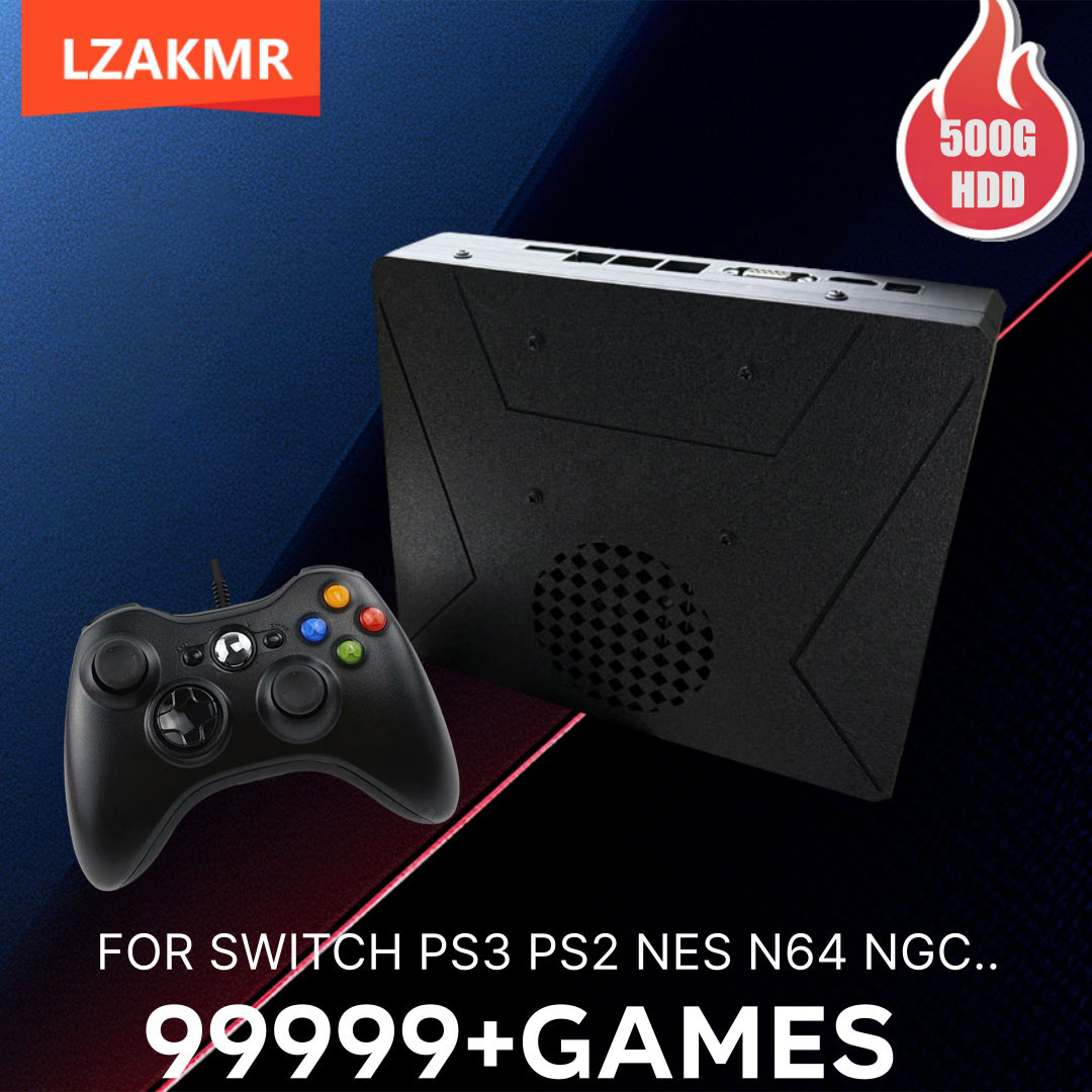 Retro Gaming Kiosk - LZAKMR S1 Retro-Spielkonsole Dual-System Windows11 500G