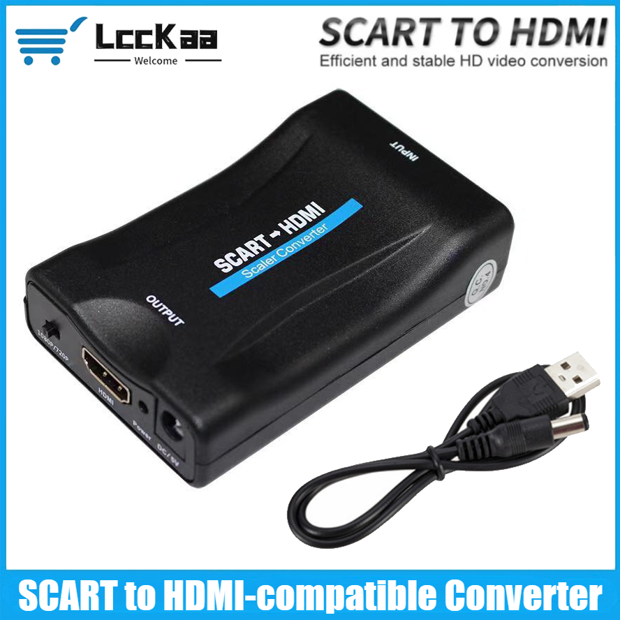 SCART Zu HDMI-kompatibel Konve – Scart To Hdmi Bewertung und Preis