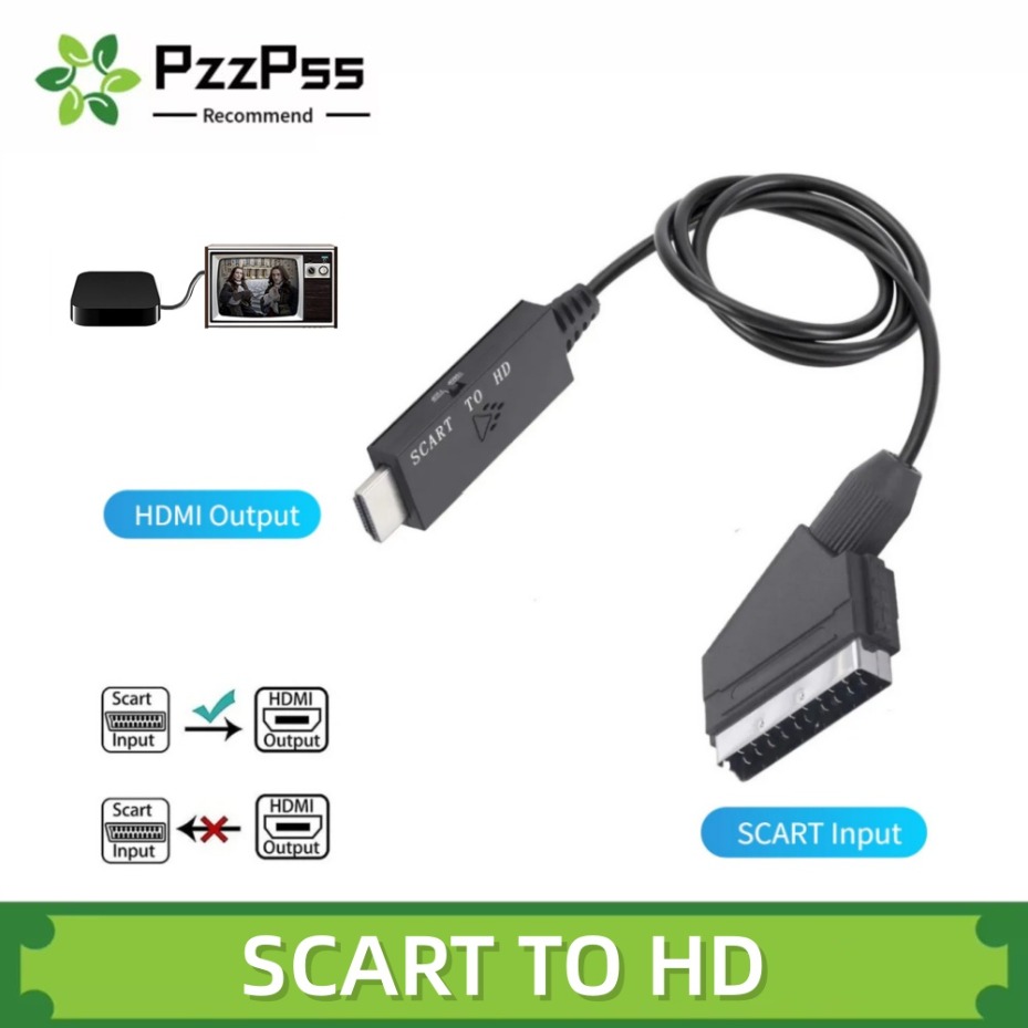 1M Scart zu HDMI Konverter Sca – Scart To Hdmi Bewertung und Preis