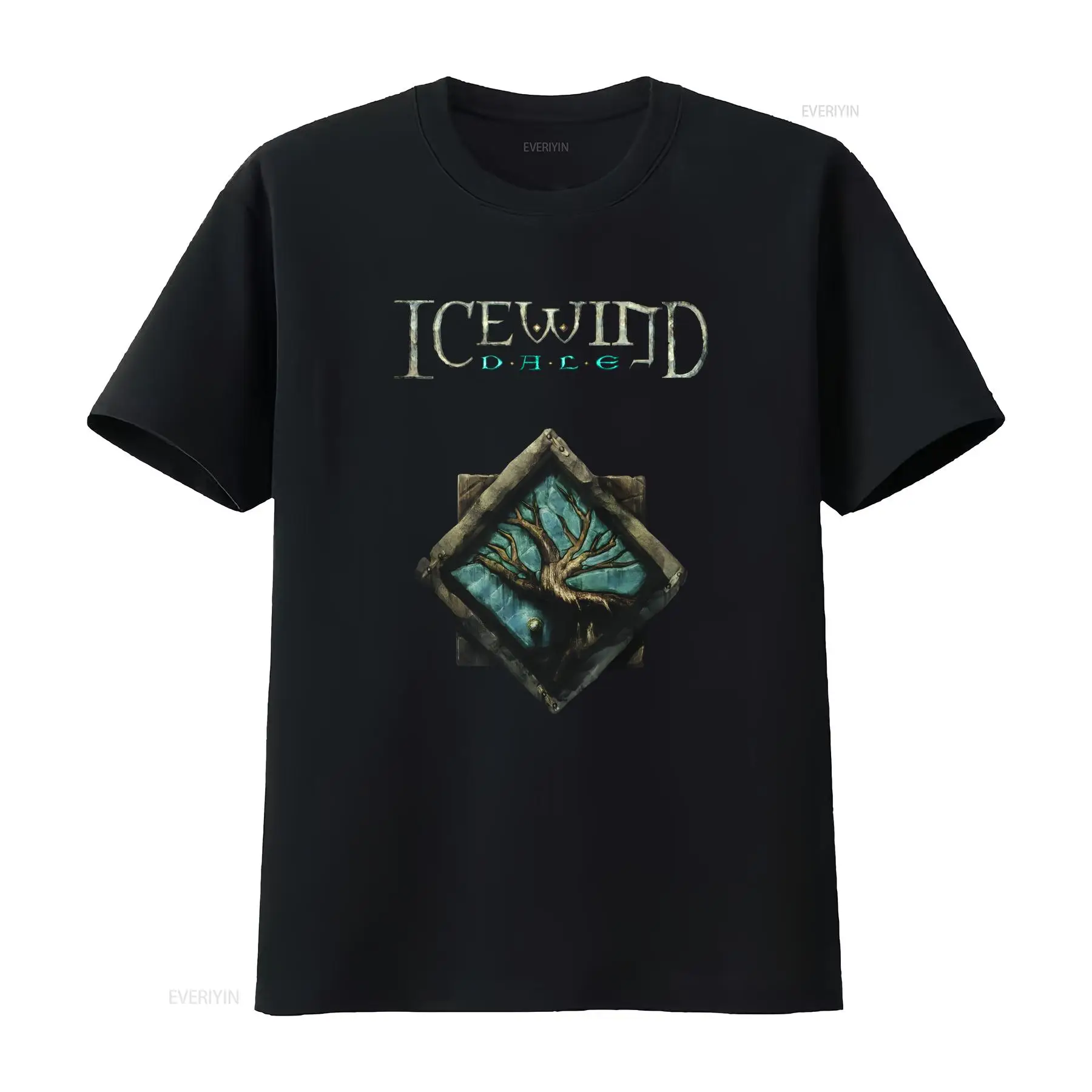 Icewind Dale Logo Classic Vide – Retro Gaming T Shirt Bewertung und Preis