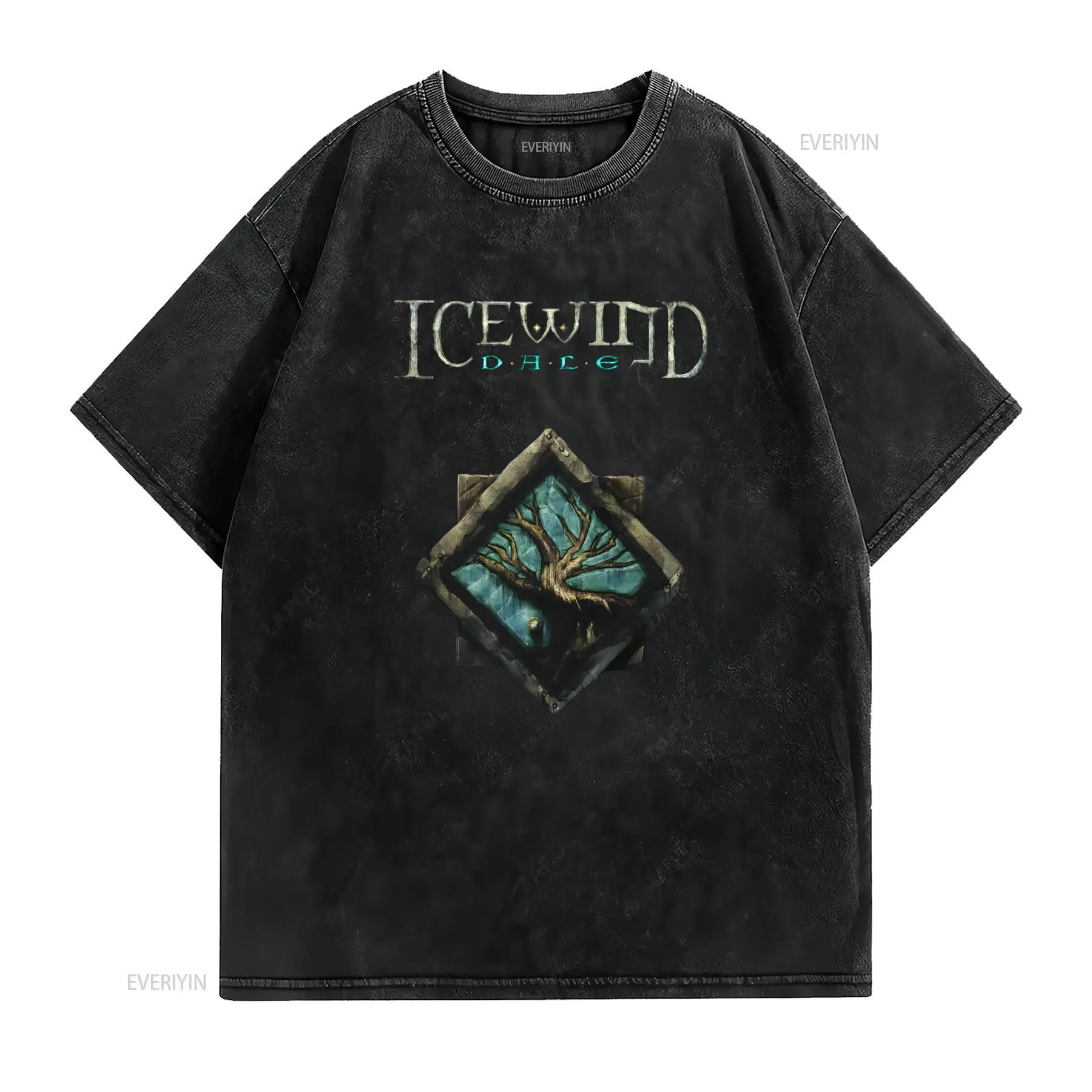 Icewind Dale Logo Classic Vide – Retro Gaming T Shirt Bewertung und Preis