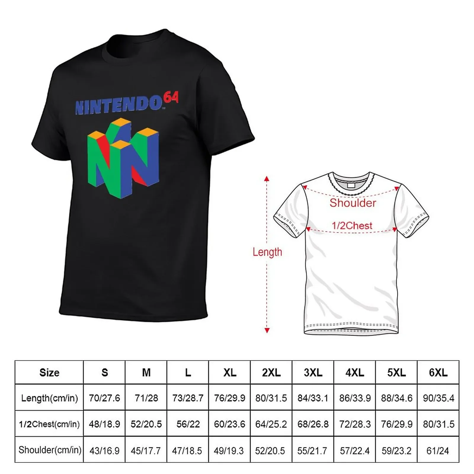 Nintendos 64 T-Shirt ästhetisc – Retro Gaming T Shirt Bewertung und Preis