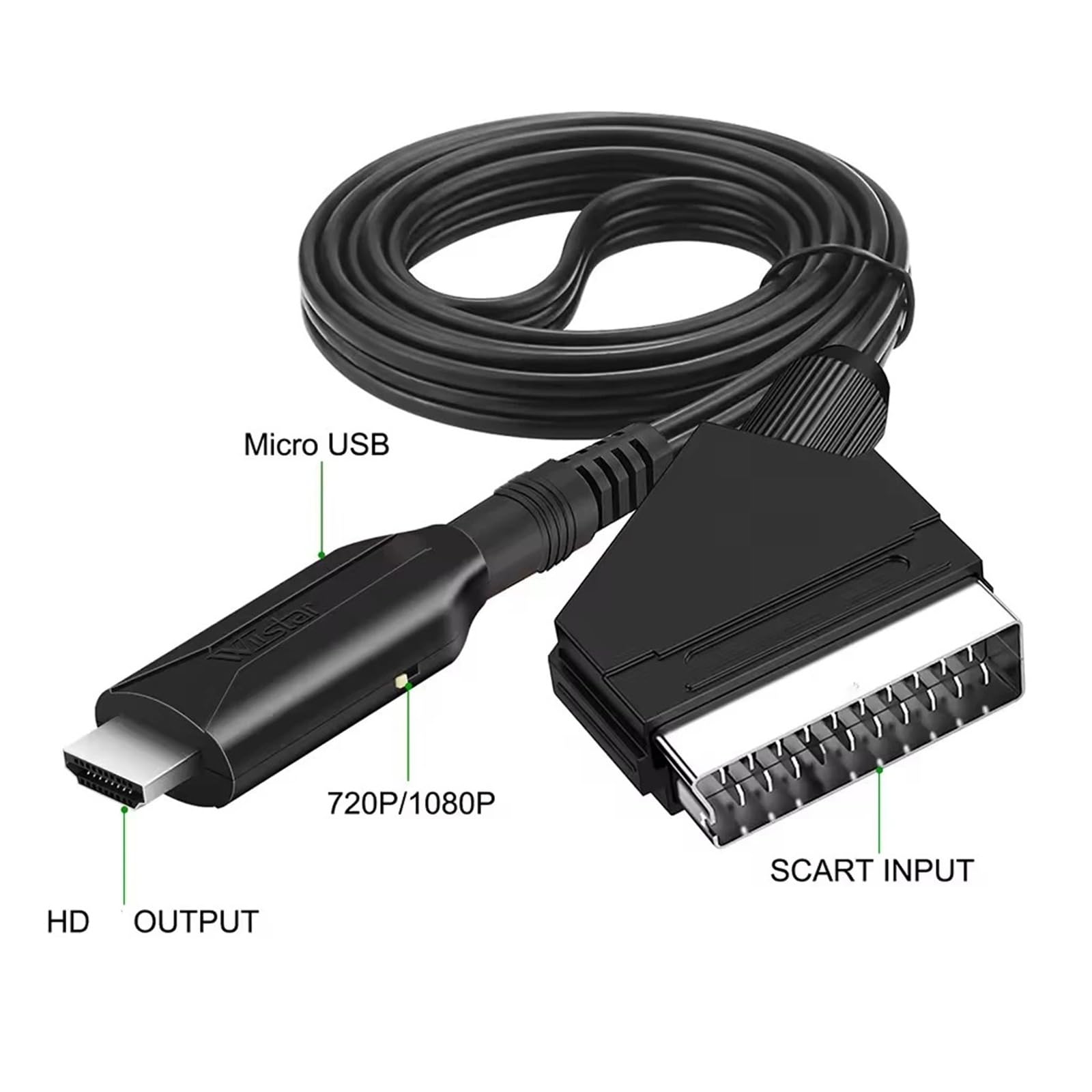 SCART-zu-HDMI-Konverterkabel V – Scart To Hdmi Bewertung und Preis