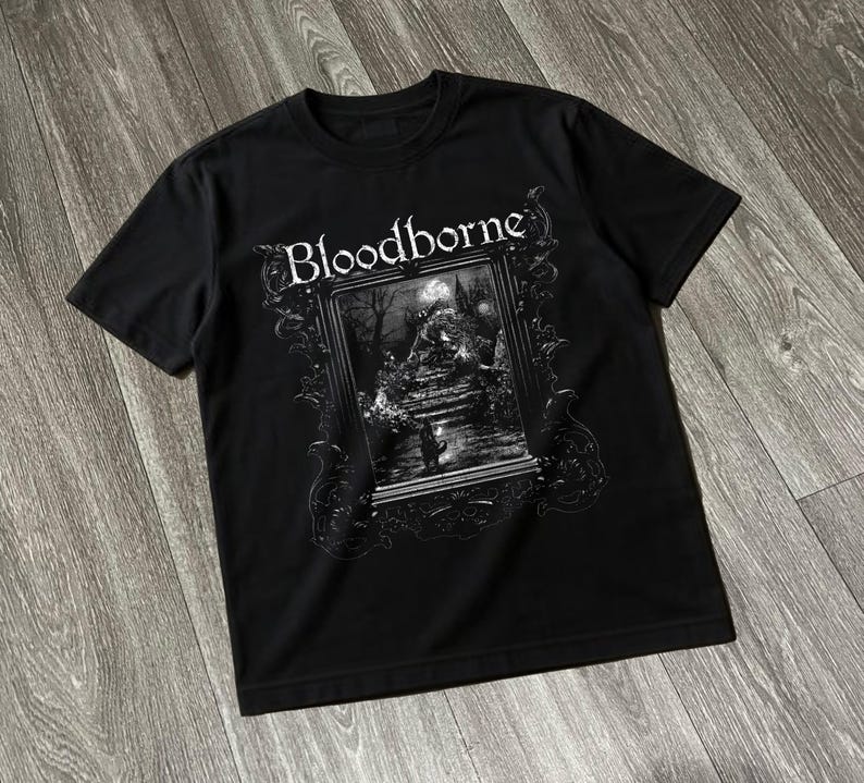 Bloodborne Dark Souls Gaming T – Retro Gaming T Shirt Bewertung und Preis