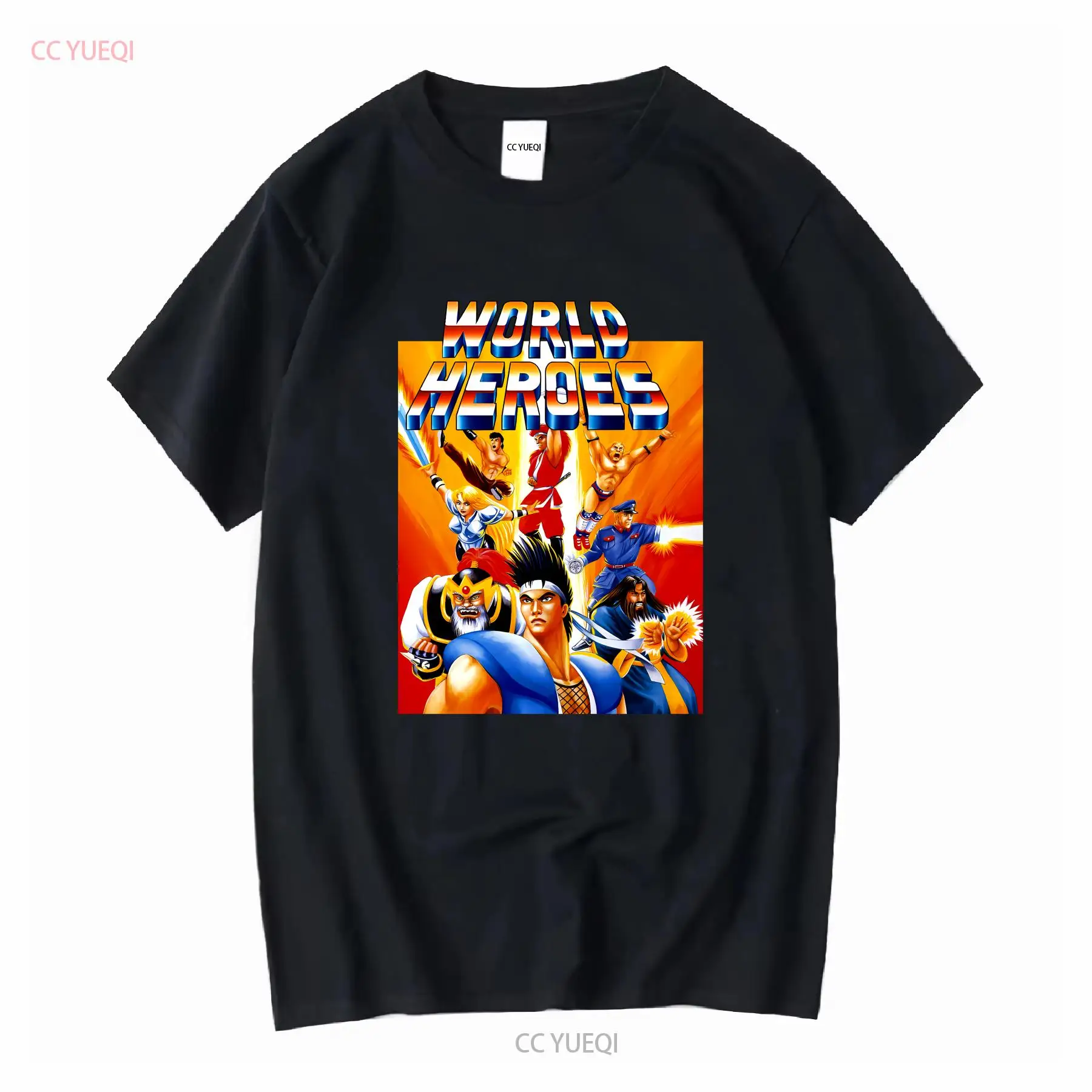 World Heroes Classic NEO GEO V – Retro Gaming T Shirt Bewertung und Preis