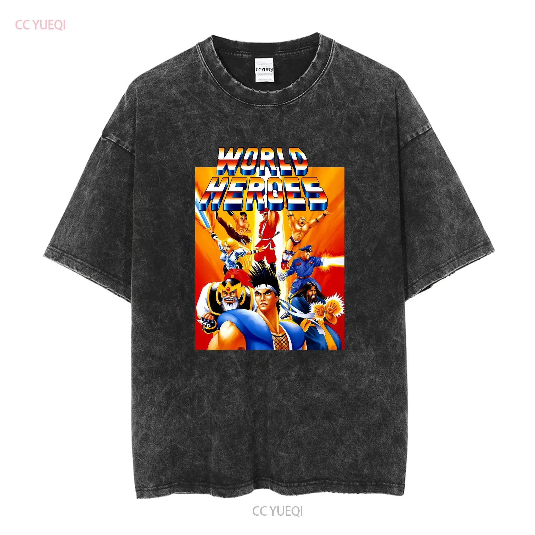 World Heroes Classic NEO GEO V – Retro Gaming T Shirt Bewertung und Preis