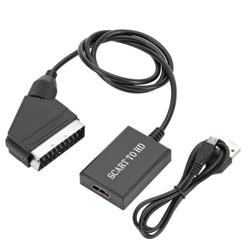 SCART zu HDMI-kompatibler 1080 – Scart To Hdmi Bewertung und Preis