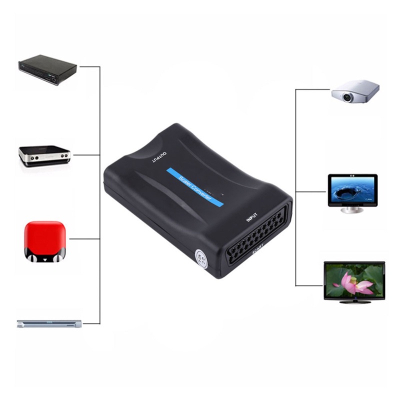 Scart zu HDMI Audio-Video-Konv – Scart To Hdmi Bewertung und Preis